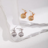 PEARL PUMPKIN EARRINGS