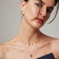 COLLIER EN PIERRE CAIA CZ