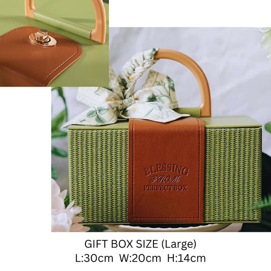 Evergreen Luxe Gift Box Leather Collection Medium