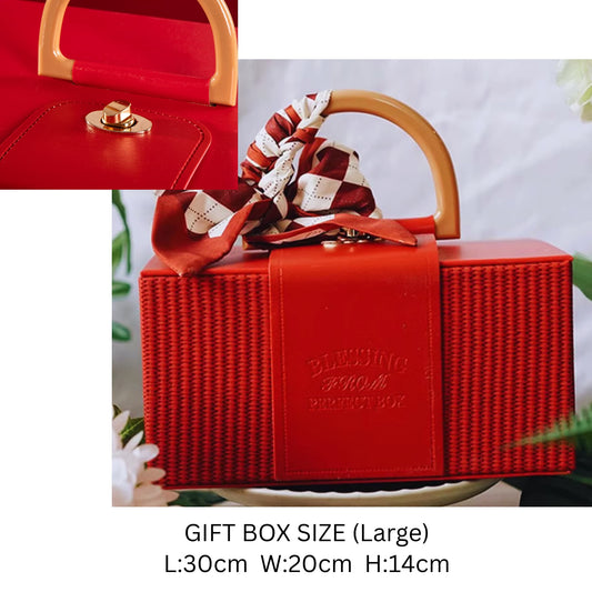 Festive Glow Gift Box Leather Collection Deluxe