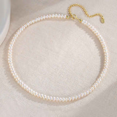 ELEGANT PEARL NECKLACE SET