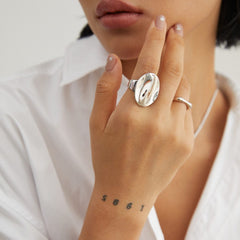 PERFECT PAIRING - STERLING SILVER BAMBOO KNOT RING