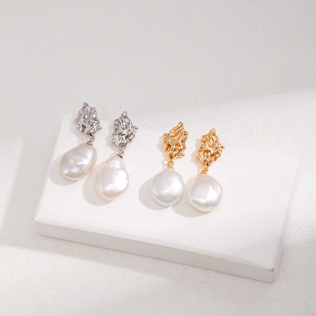 BAROQUE PEARL EARRINGS