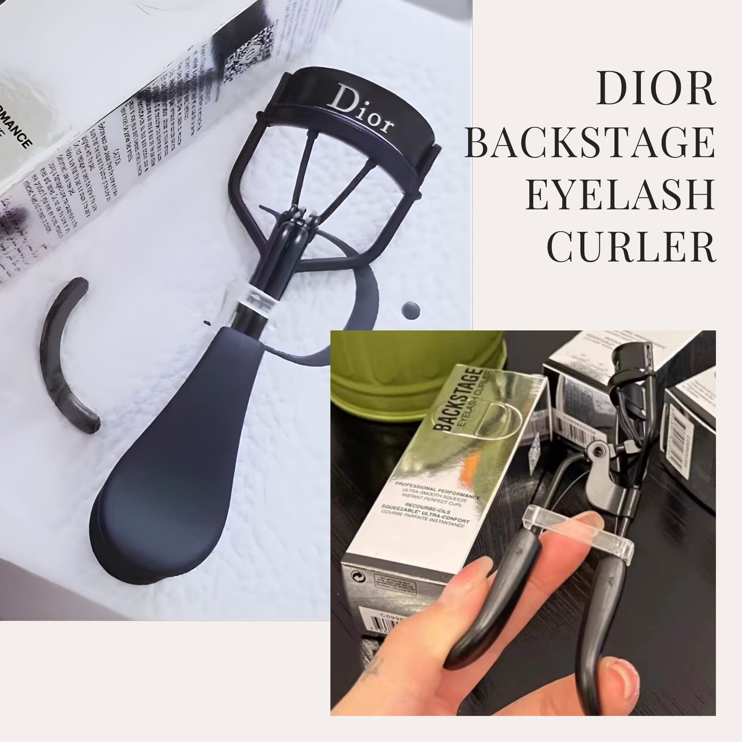 Dior eyelash gift set box