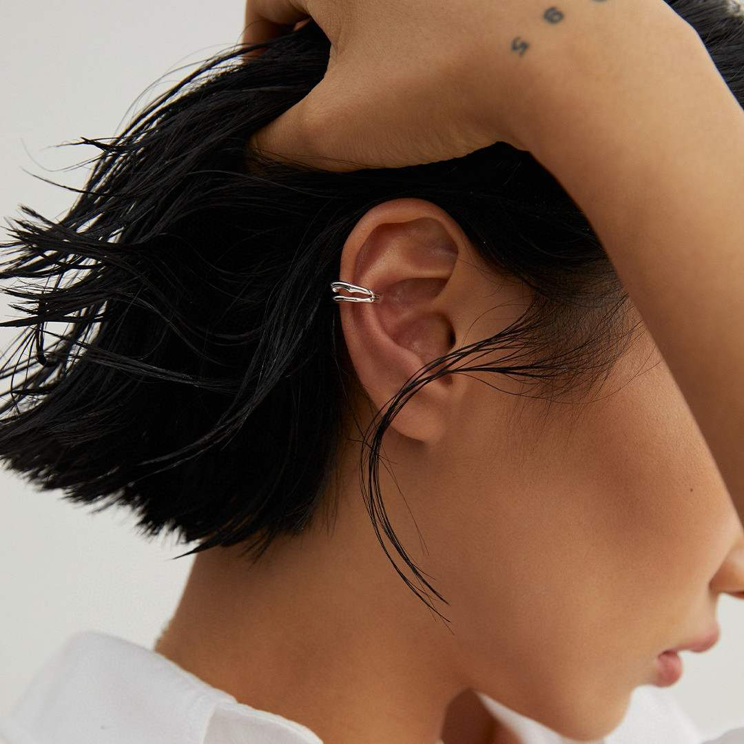 SILVER EAR CUFF- SINGLE