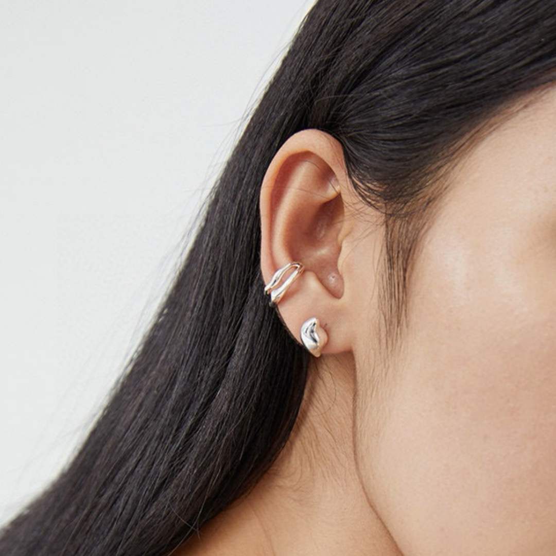 SILVER EAR CUFF- SINGLE