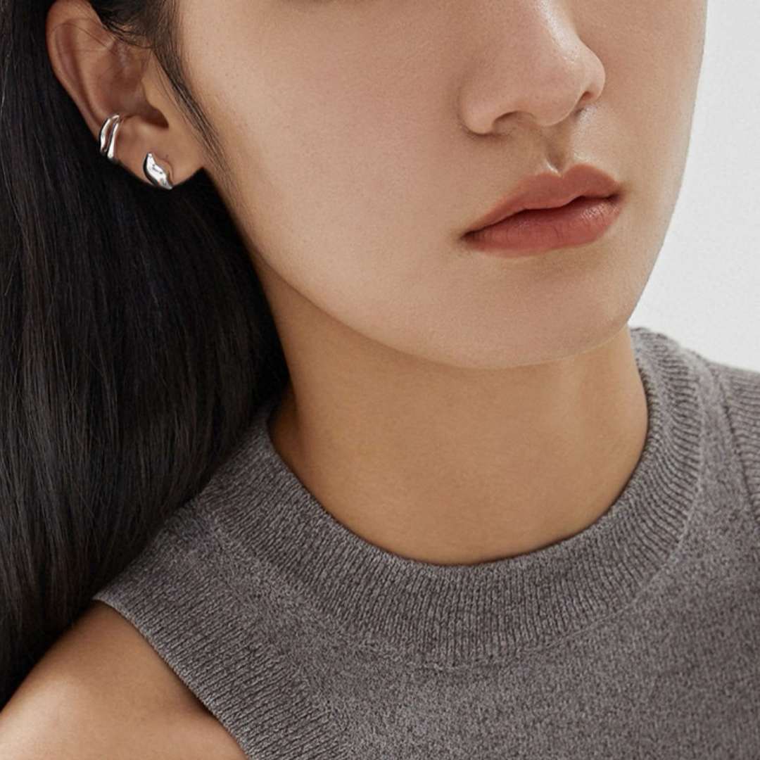 SILVER EAR CUFF- SINGLE