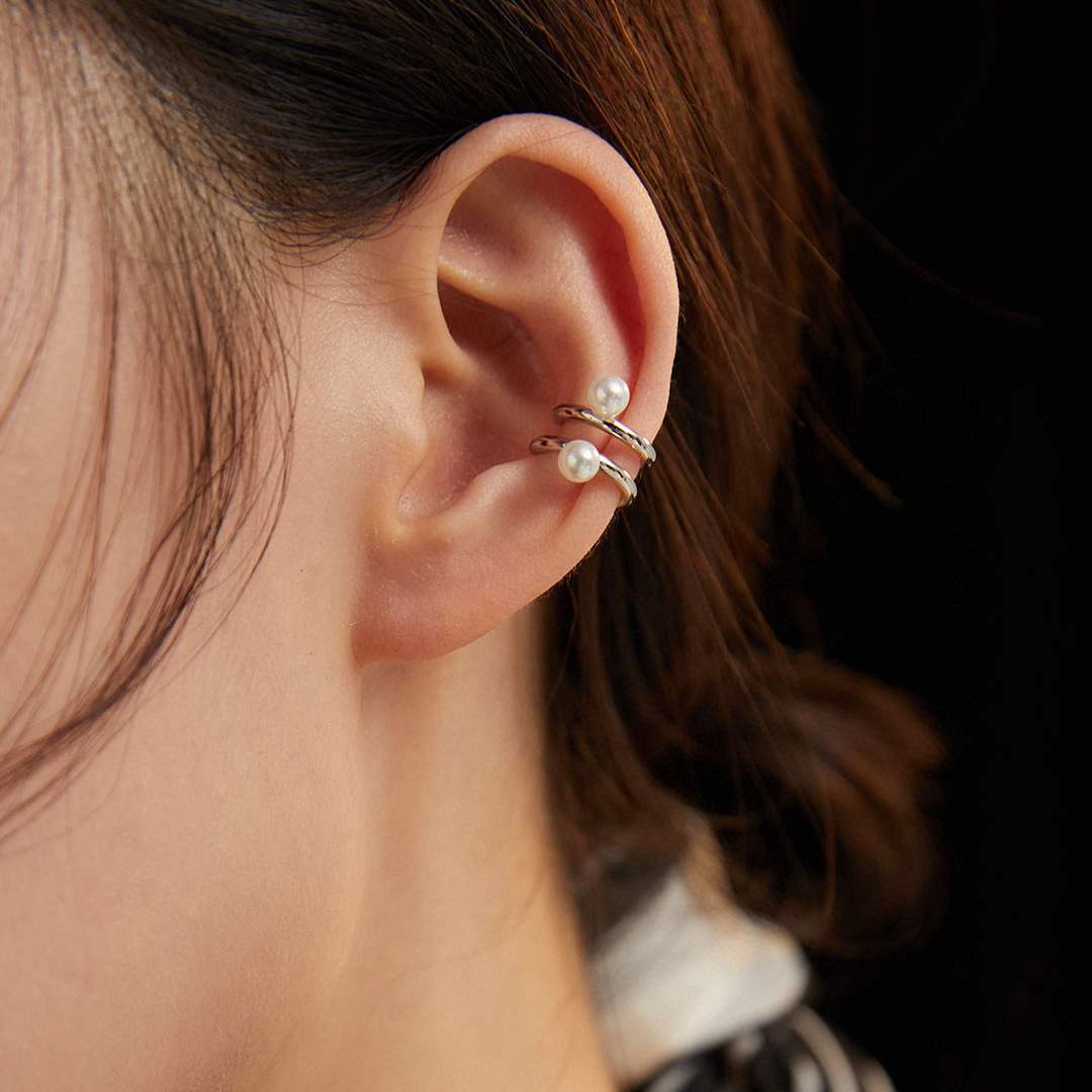 PEARL EAR CUFF- SINGLE