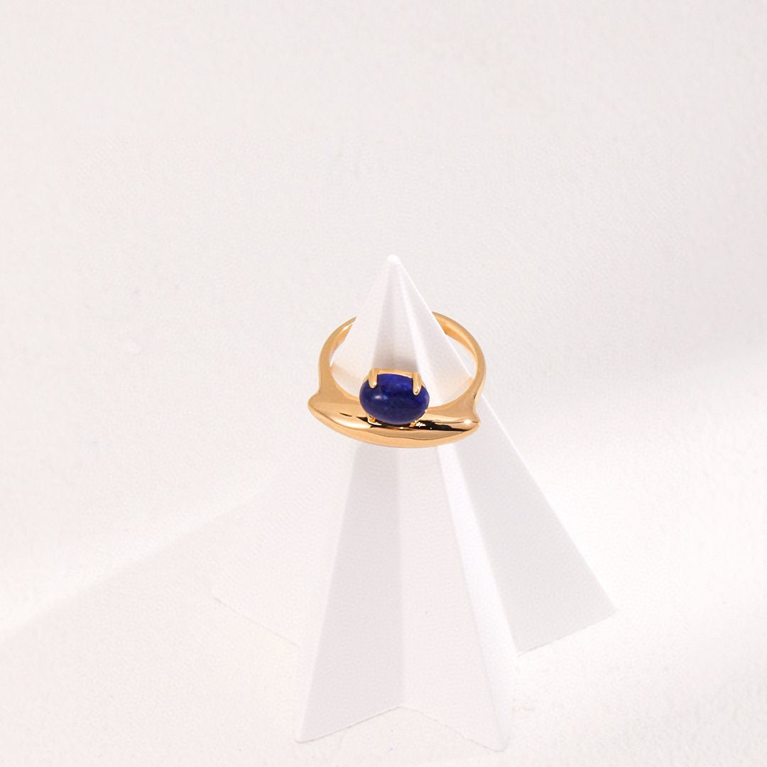 MALACHITE &  LAPIS LAZULI  RING