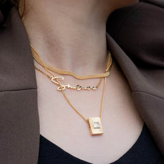 PERSONALIZED INITIAL NECKLACE