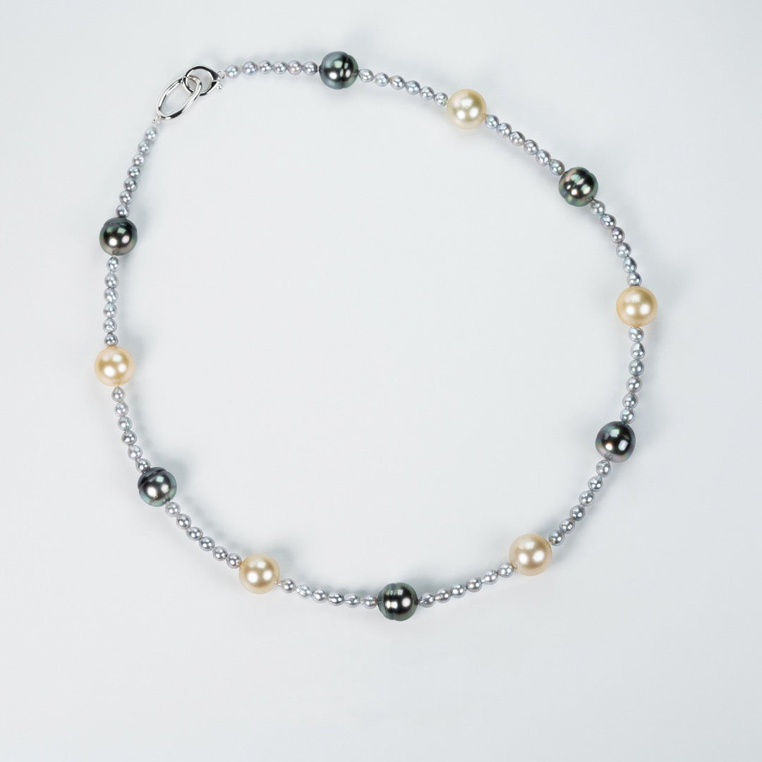 BAROQUE TAHITI SEAWATER PEARL NECKLACE