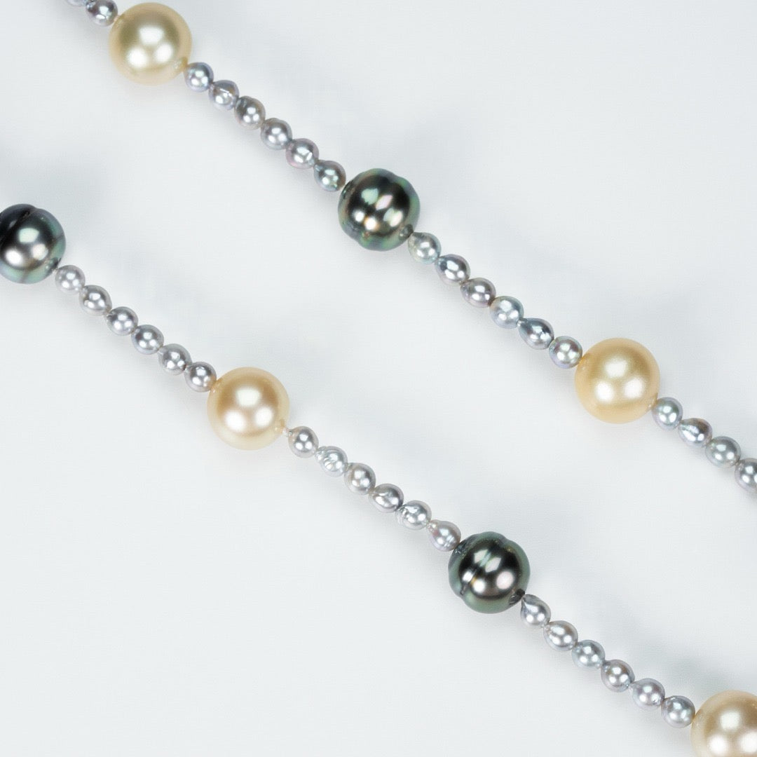 BAROQUE TAHITI SEAWATER PEARL NECKLACE