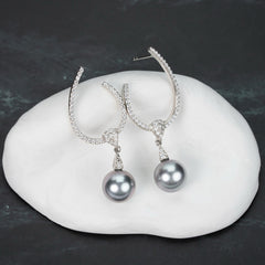 TAHITI PEARL EARRINGS