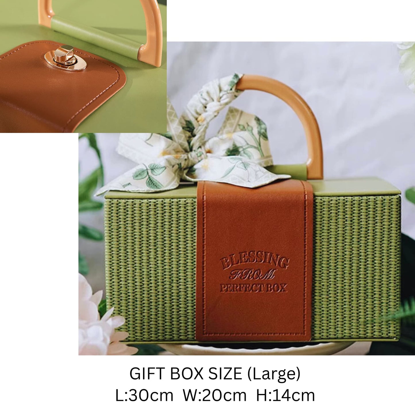 Evergreen Luxe Gift Box Leather Collection Medium