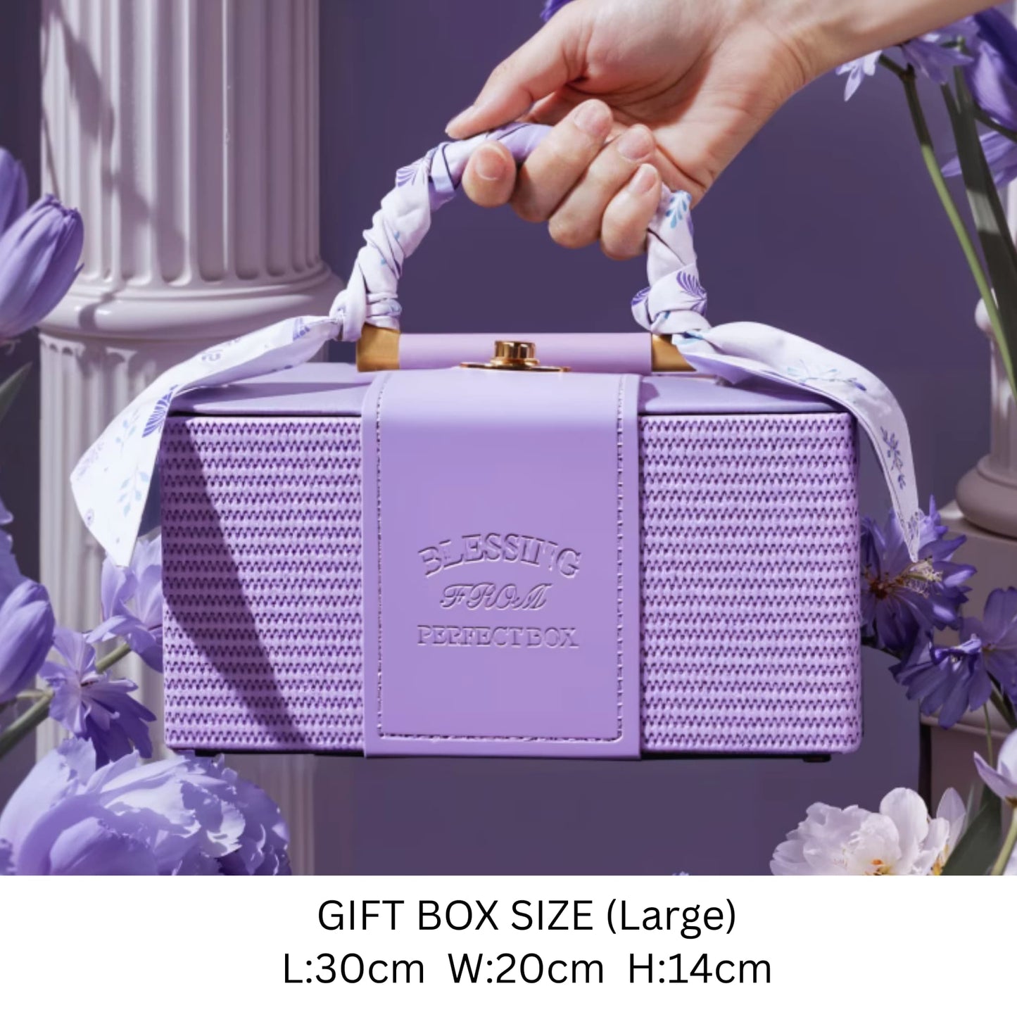 Purple Sanctuary Gift Box Leather Collection Deluxe