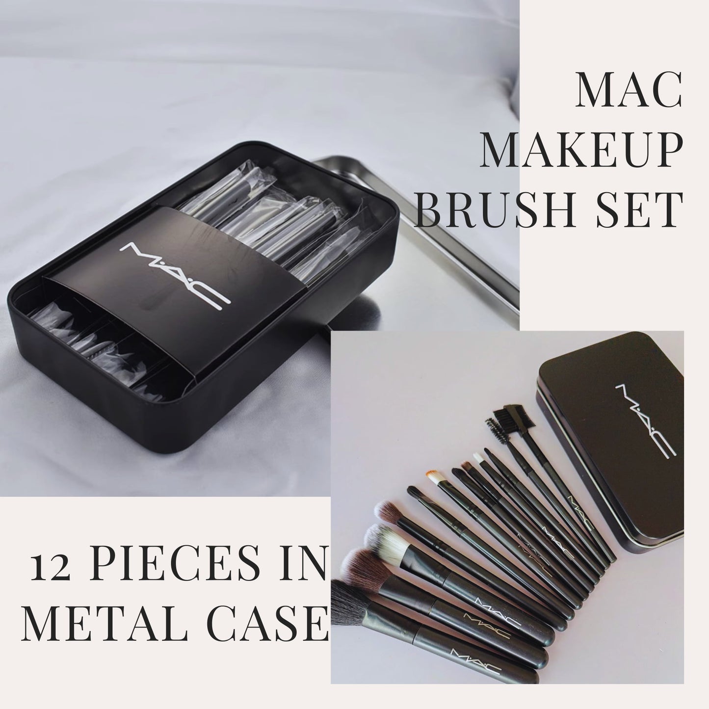 Mac beauty brush gift box set