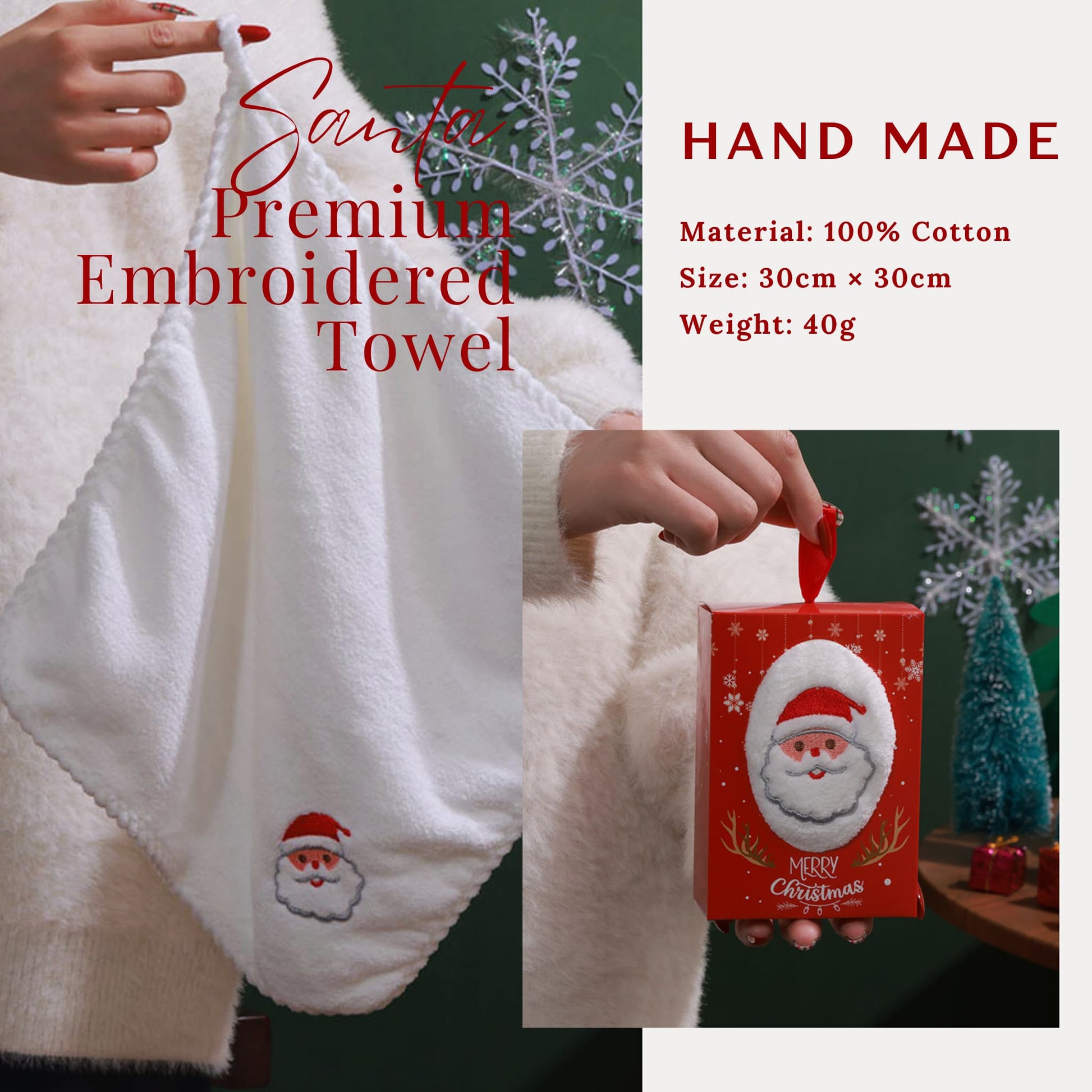 Santa_Premium_Embroidered_Towel