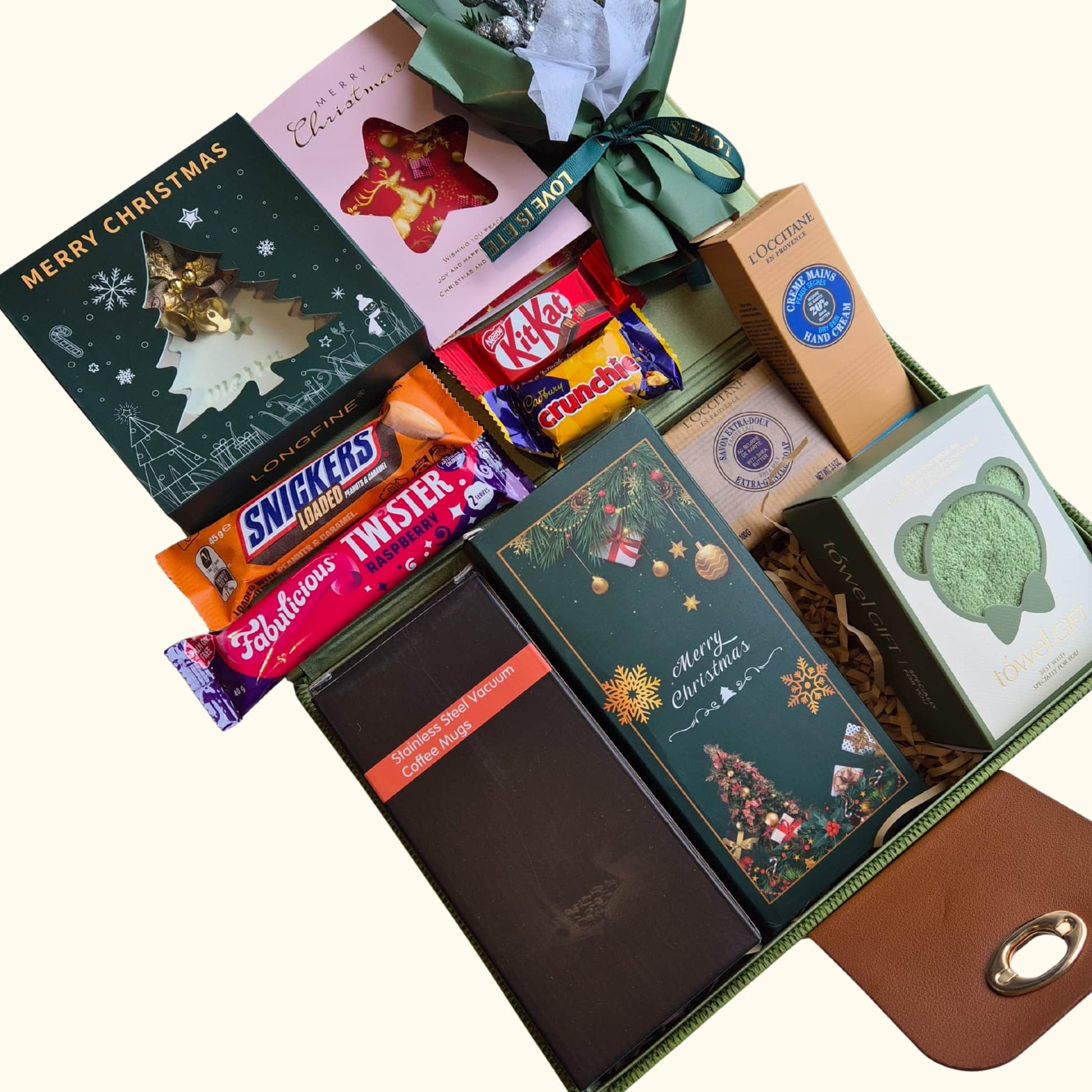 Evergreen Luxe Gift Box Leather Collection Medium