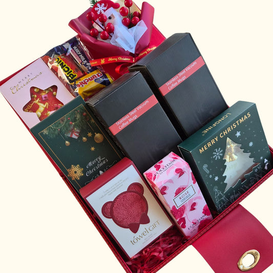 Festive Glow Gift Box Leather Collection Deluxe