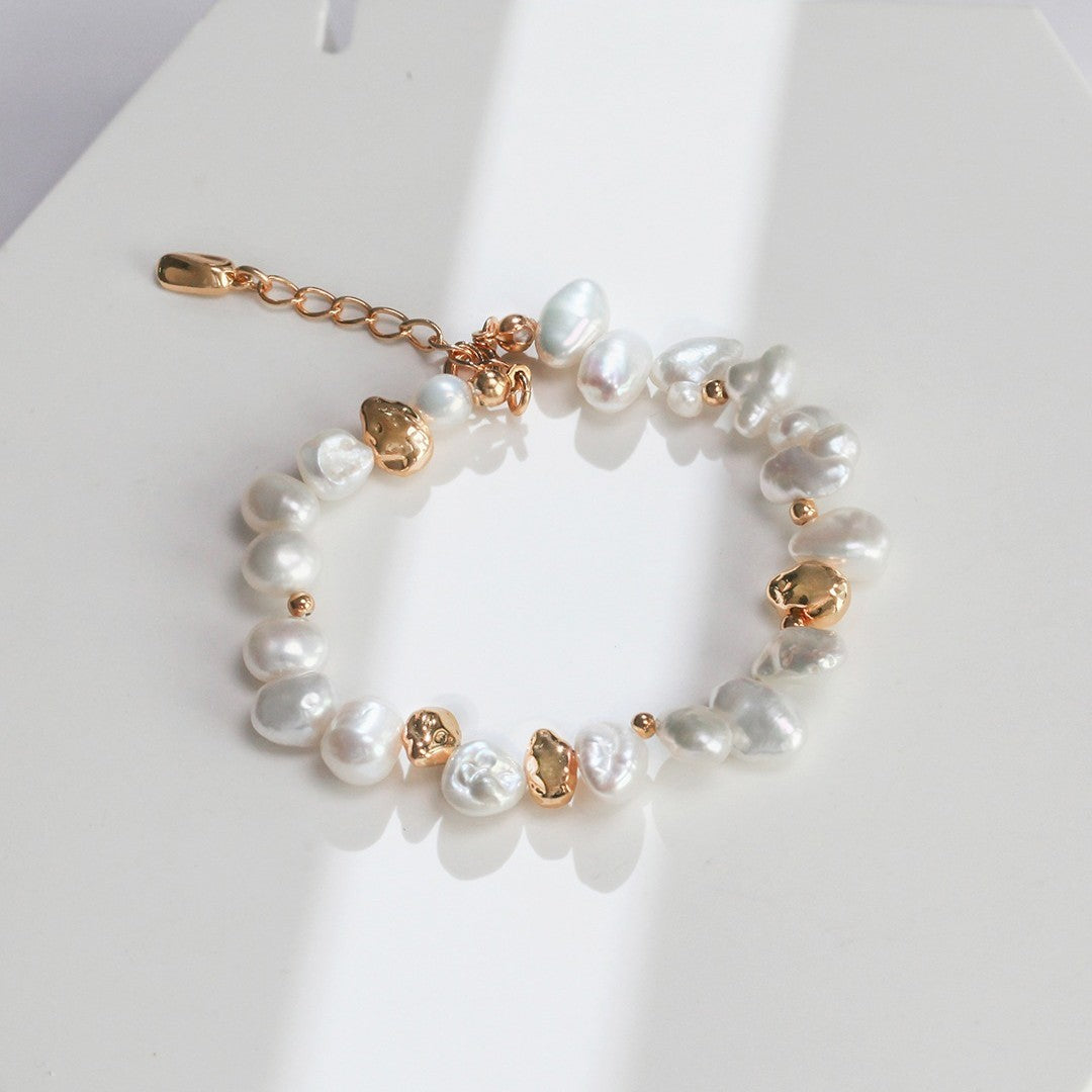 ADJUSTABLE FRESHWATER PEARL BRACELET