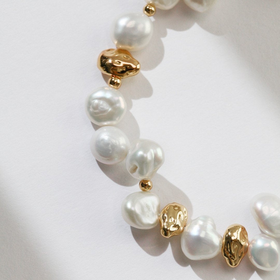 ADJUSTABLE FRESHWATER PEARL BRACELET